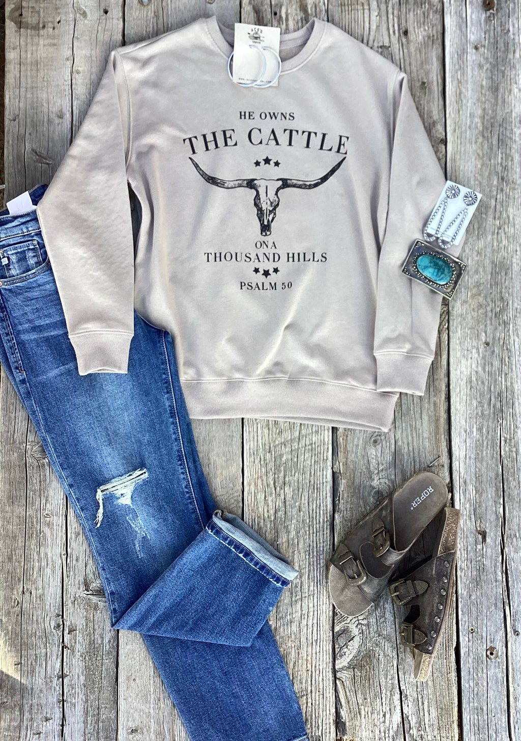 Cattle Psalm 50 Sweater