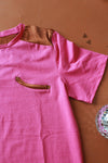 The Dolly; Citrus Pink Tee