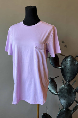 Lilac Pocket Tee