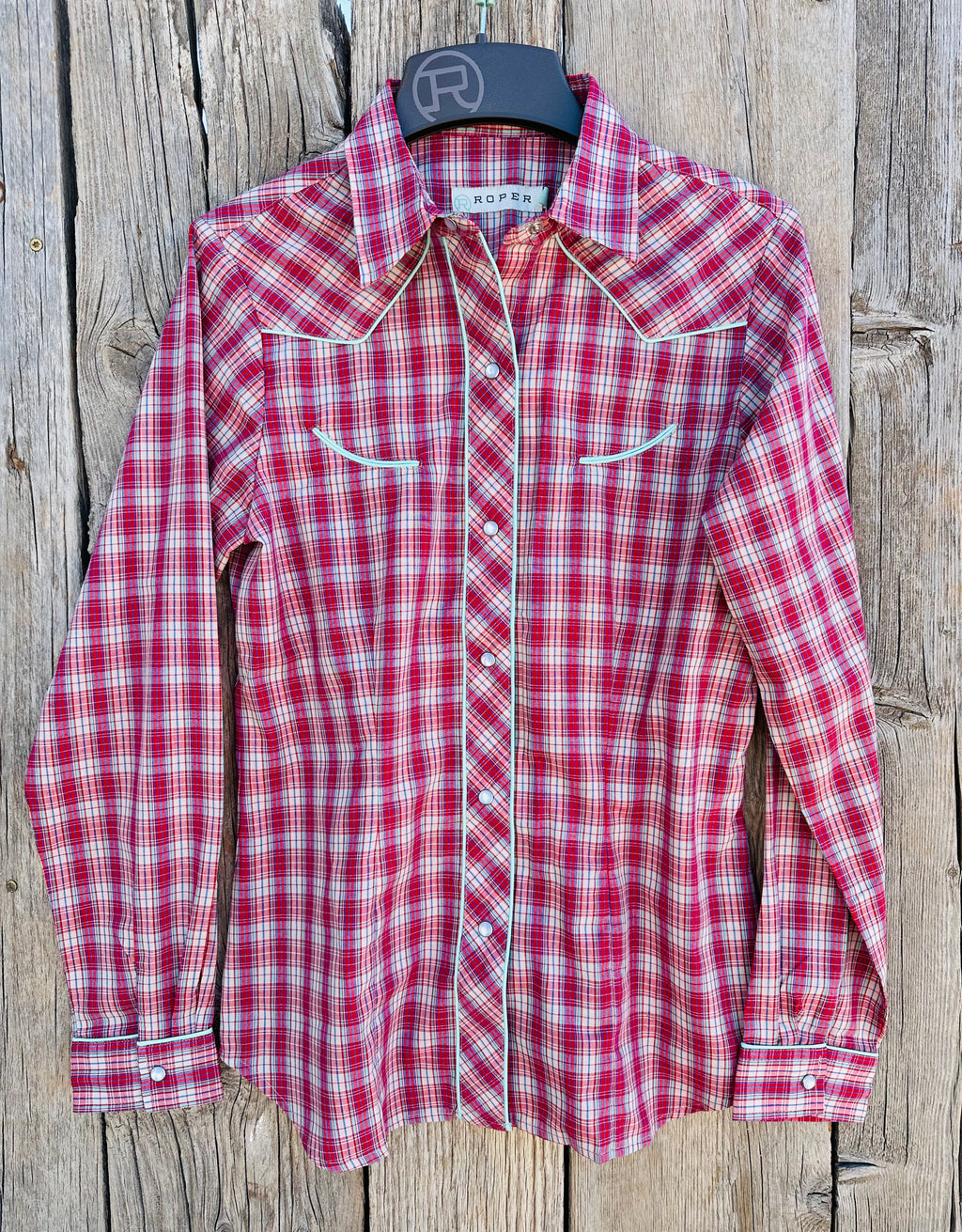 The Pecos Plaid; Button Up
