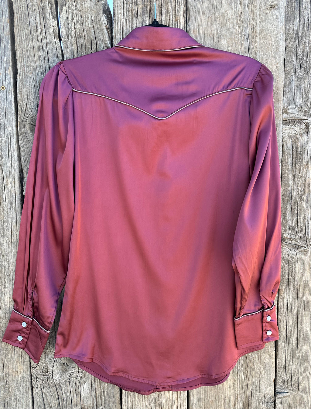 The San Anton Satin: Button Up