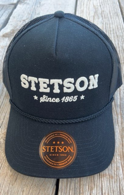 Stetson Black Ball Cap