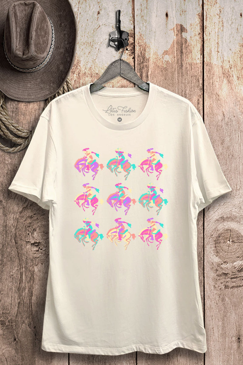 Rainbow Ponies 6X: Tee