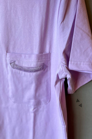 Lilac Pocket Tee