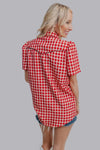 The Poppi Gingham; Blouse