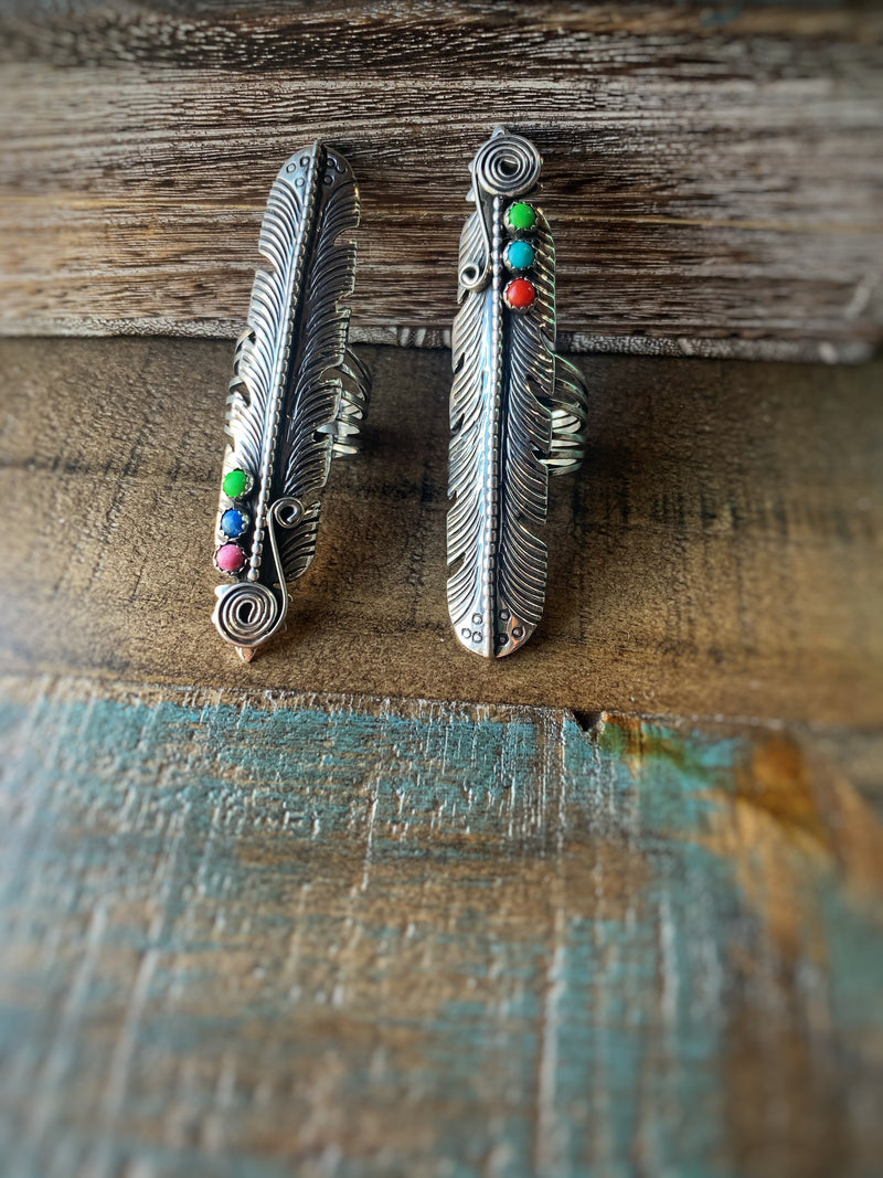 The Tylee: Feather Rings