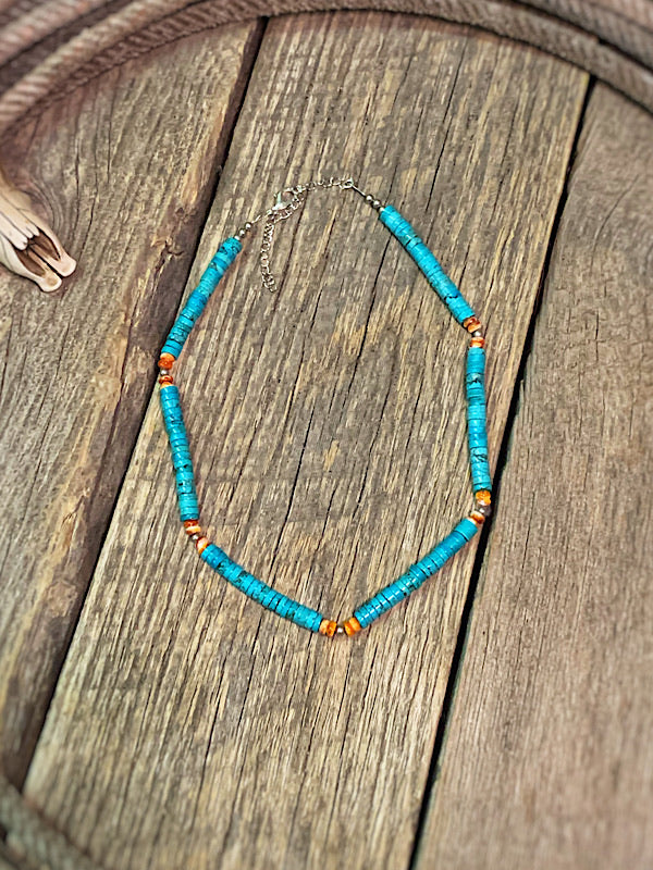 The Jane: Heishi Necklace