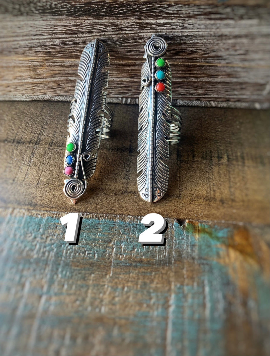 The Tylee: Feather Rings