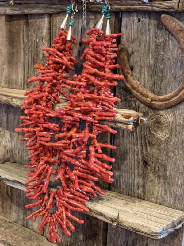 The Chelsea: Coral Beaded Necklace