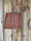Probably, Maybe: Leather Skirt
