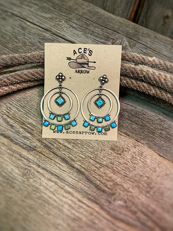 Pueblo Deco Earrings