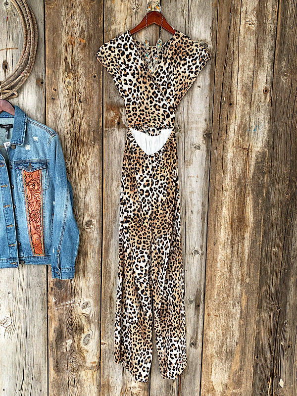The Wild Card: Leopard Jumpsuit