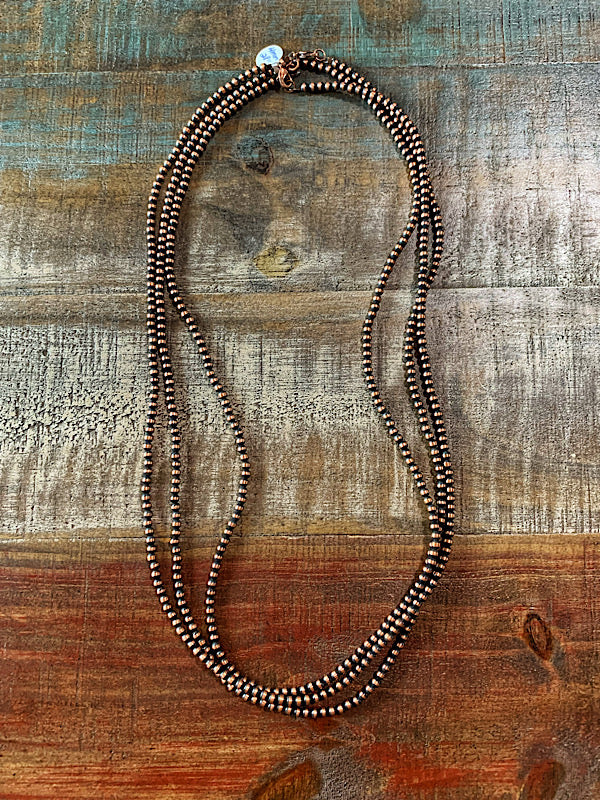 Copper Pearl: Necklaces (4mm, 28