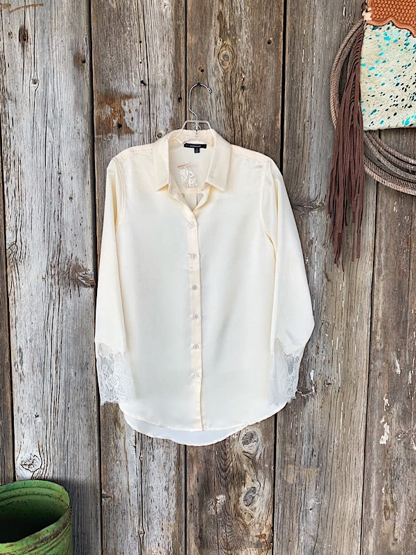 The Penny: Satin Blouse