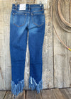 The Mia: Frayed Skinny Jeans